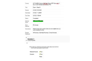 HLTH 4000 Week 6 Final Exam (100 out of 100 points)